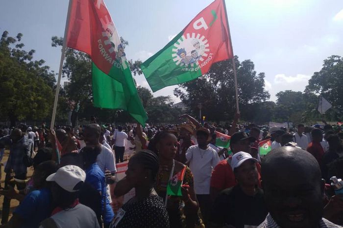 Peter Obi supporters throng Abuja streets for Obidient march
