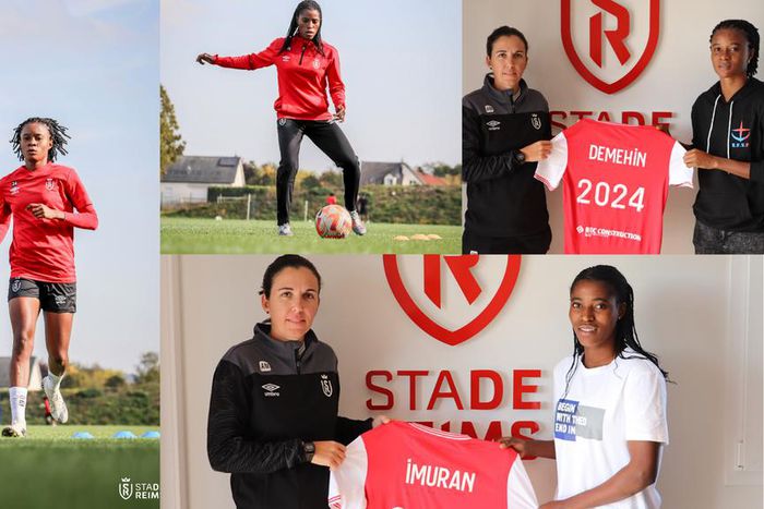 Falconets stars Tosin Demehin and Rofiat Imuran join Stade de Reims