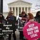 Abortion protest