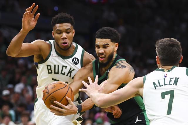 The Celtics made Giannis Antetokounmpo uncomfortable at every turn