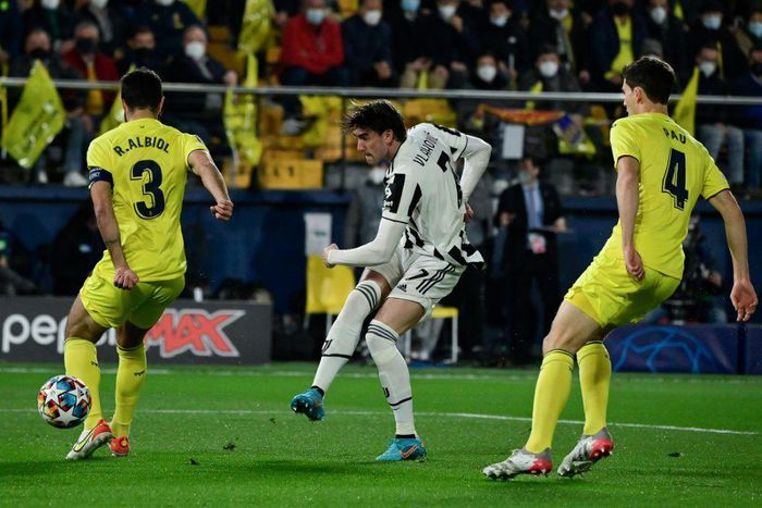 Dusan Vlahovic scored after just 32 seconds in Juventus' 1-1 draw with Villarreal on Tuesday.