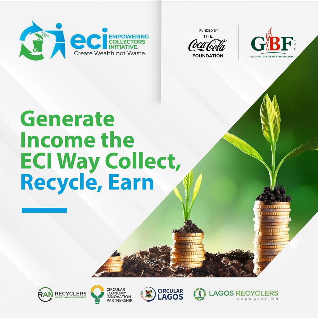 The Coca-Cola Foundation awards grant to GBF to Launch Empowering Collector Initiative (ECI) to create sustainable and viable plastic waste ecosystem in Nigeria