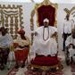 From left, Alhaja Nuratu Shitta-bay, Head, Omowunmi Abisogun Royal family, Alhaja Afusat Kabiawu, Oniru of Iruland, Oba Omogbolahan Lawal, Chief Wasiu Ogunbanji, Olisa of Iruland and Chief Rasak Aromire, Olowa of Iruland, during the reconciliation meet...