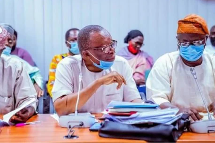 ASUU leaders. (Punch)