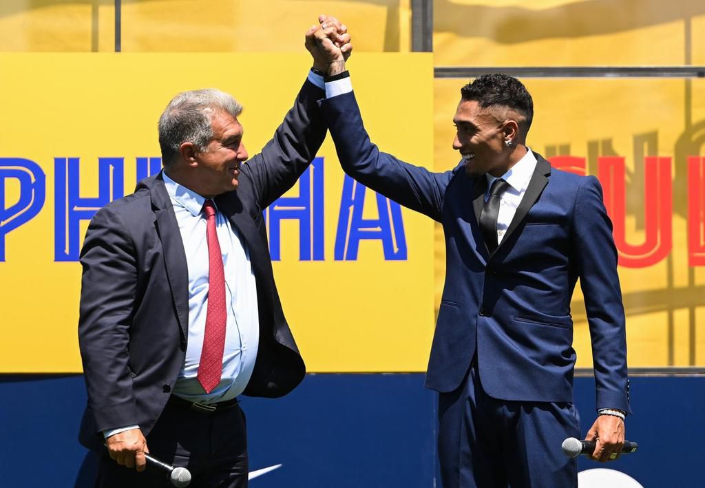 Raphinha confesses love for Barcelona