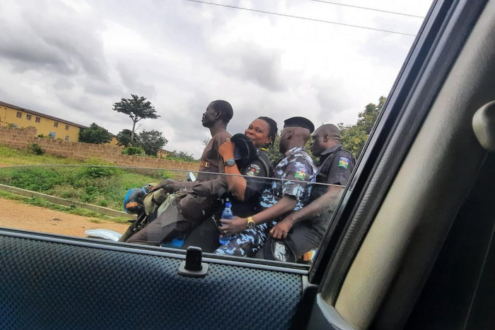 Police officers on election duty in Osun State. [TheCable]