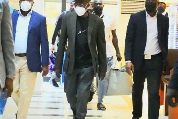 Bola Tinubu returns from London.