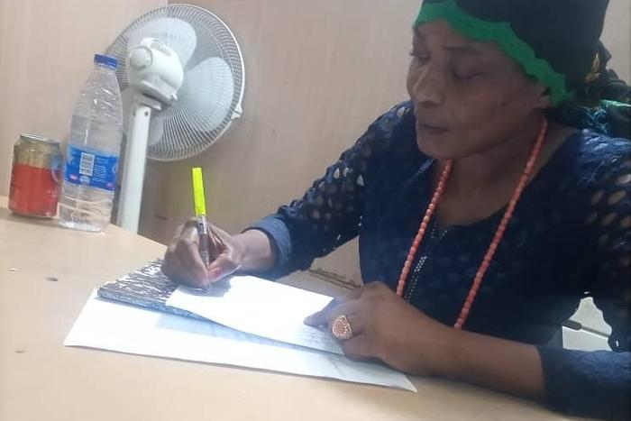 Professor Zainab Duke Abiola. [Twitter:@PoliceNG]