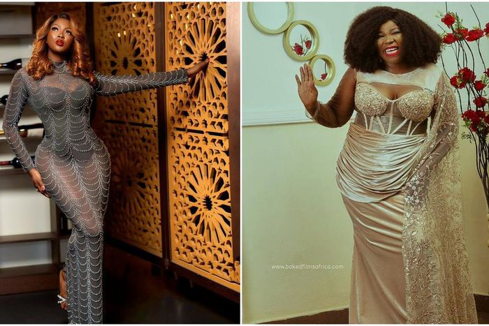 Reality TV star Ka3na and movie veteran Ada Ameh [Instagram/OfficialKa3na] [Instagram/AdaAmeh]