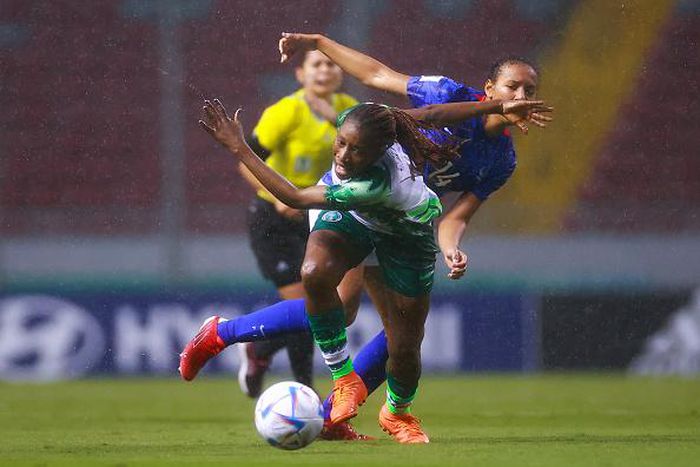 Nigeria's Falconets defeat France 1-0 in heavy rain