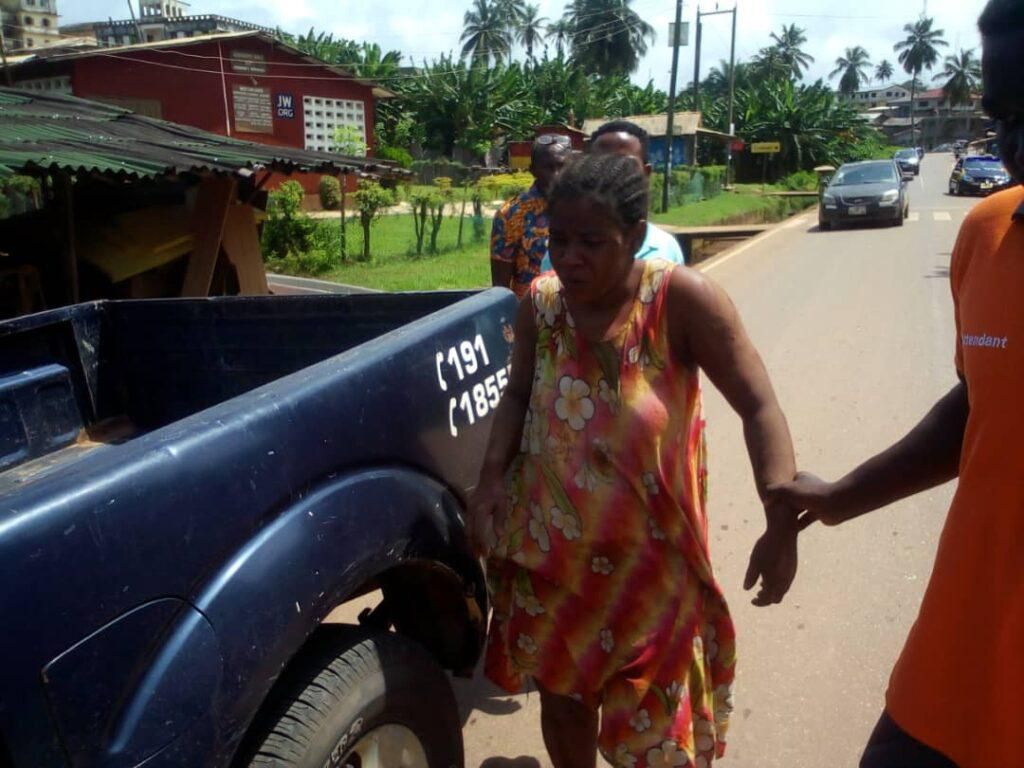 Found Takoradi pregnant woman