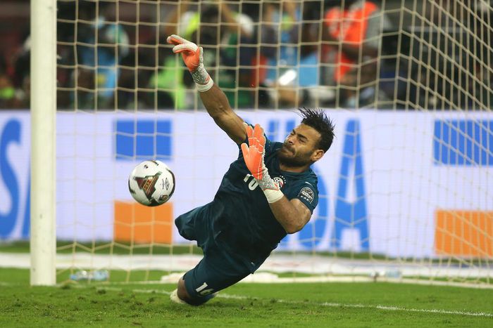 Mohamed Gabaski Abou Gabal stopped two of Cameroon three penalties in their semifinal clash