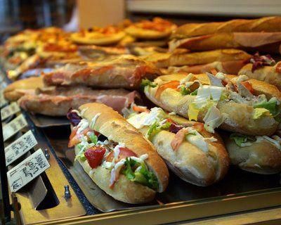 Street foods in Paris, France