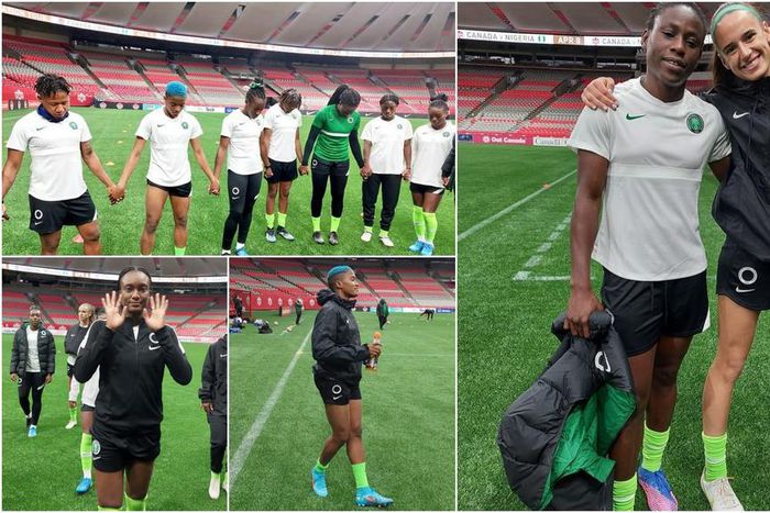 The Super Falcons of Nigeria are ready to face Canada in Vancouver