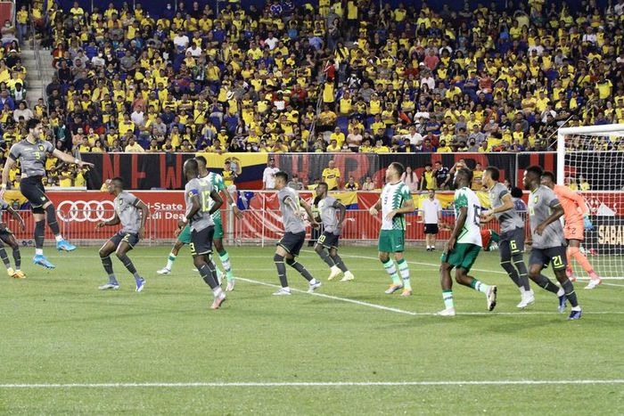 Nigeria suffered a 1-0 loss to Ecuador