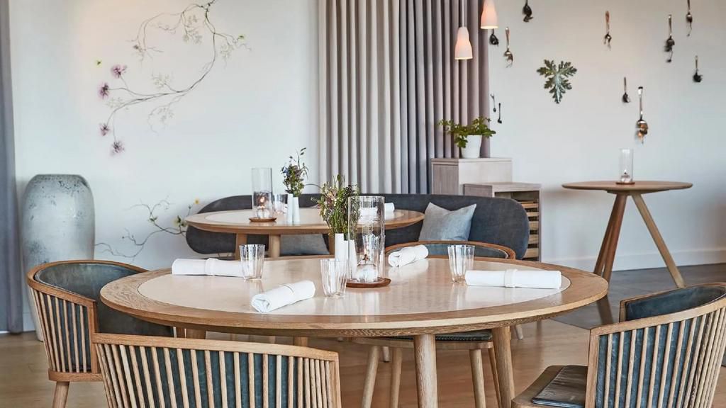 The restaurant Geranium at Copenhagen.