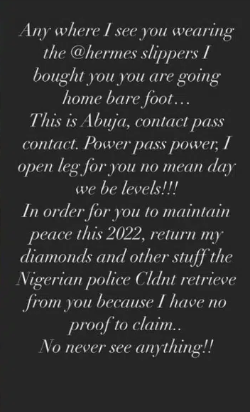 Tonto Dikeh continues to drag Prince Kpokpogri