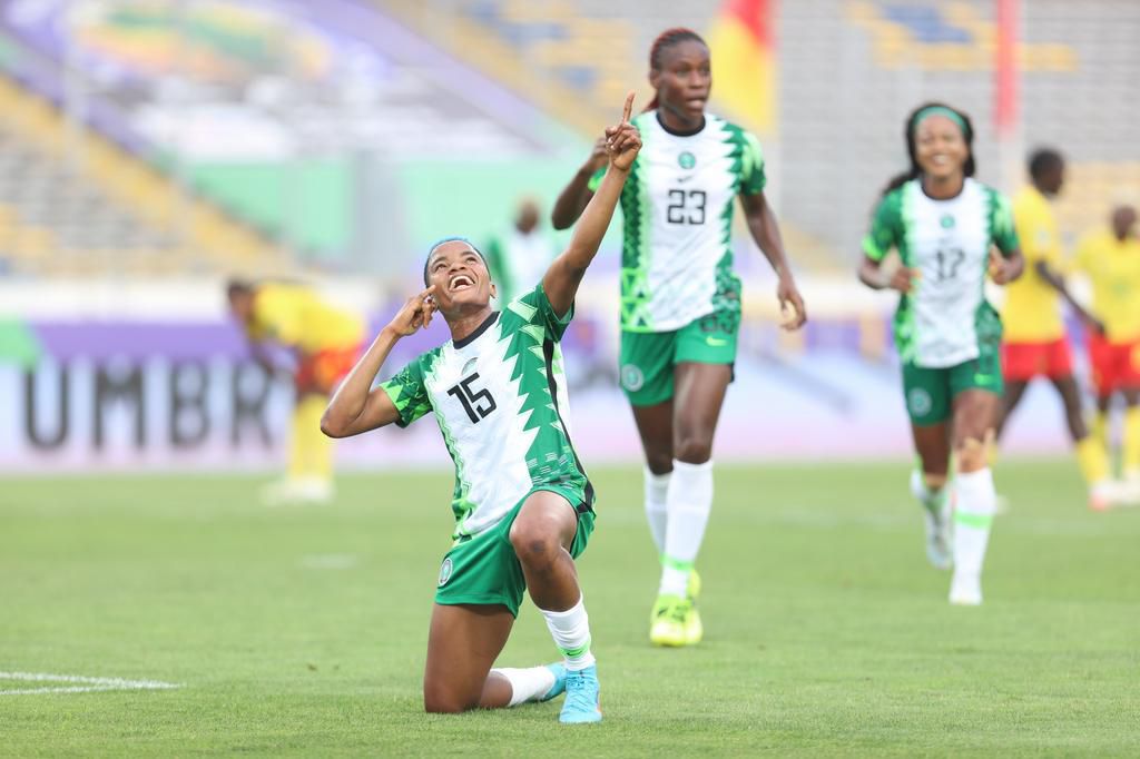 Ajibade delivers for Nigeria again!