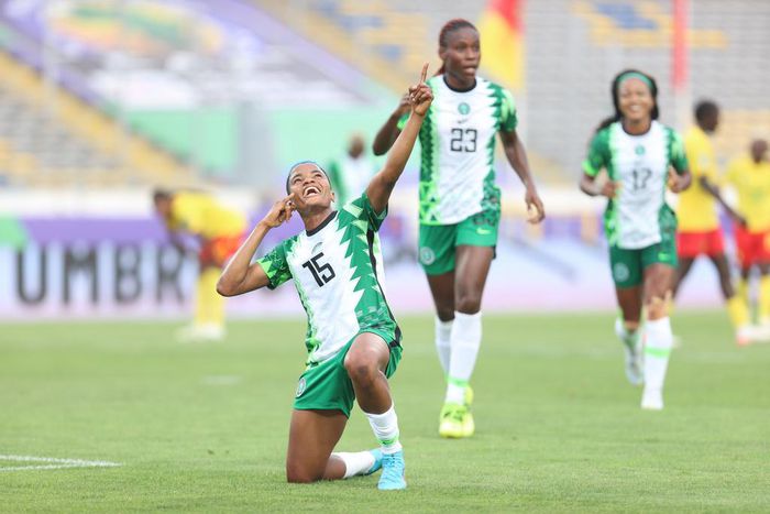 Ajibade delivers for Nigeria again!