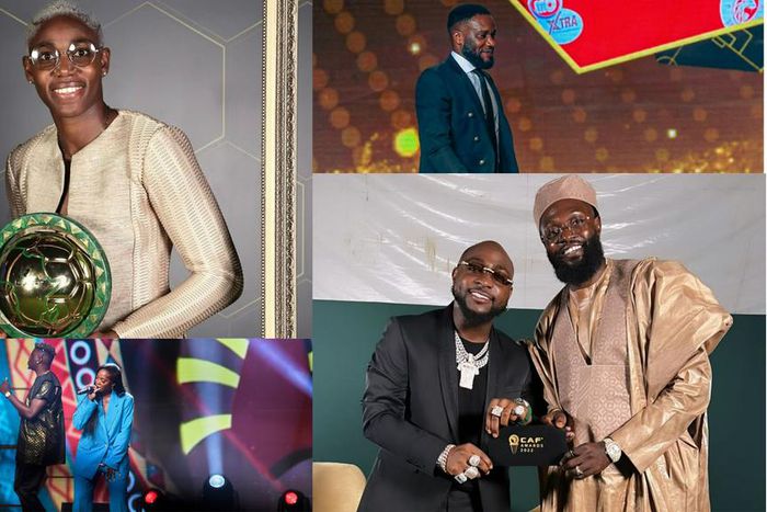 Davido, Tiwa Savage, Oshoala and Okocha shine at 2022 CAF Awards