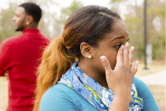 Couple who just broke up