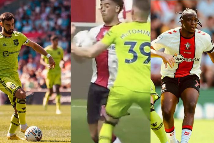 VAR misses McTominay handball - Reactions as Bruno Fernandes outshines Aribo in Manchester United's 1-0 win against Southampton