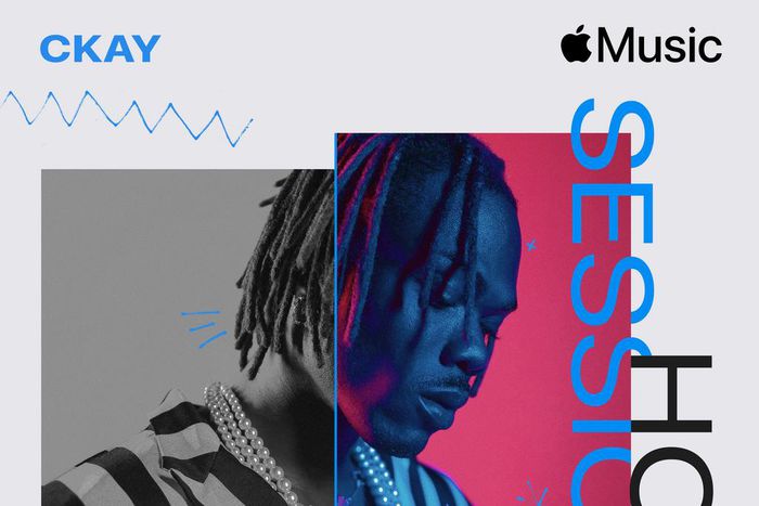 Ckay performs 'Emiliana' and 'Jeje Dey Whine' on Apple Music’s Home Session. (Apple Music)