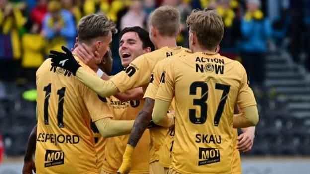 Bodo/Glimt was just too good for Linfield in Norway.