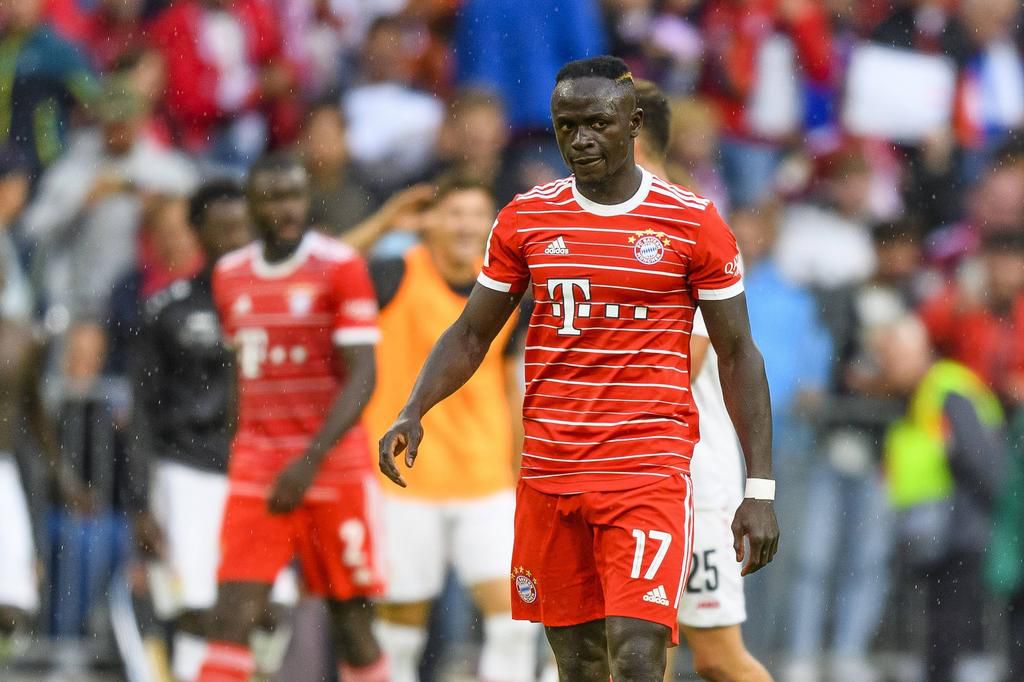 Mane has scored six goals in Bundesliga goals this season