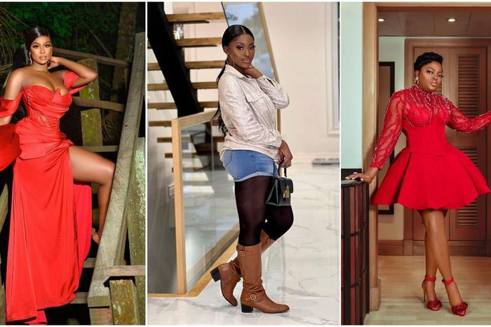 Nigerian female celebrities celebrating International Women's Day [Instagram/LilyAfe] [Instagram/LindaOsifo] [Instagram/FunkeAkindele]