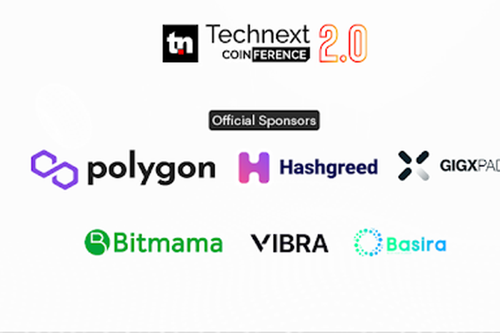 Technext unveils Polygon, Hashgreed, GIGX as official sponsors of Coinference 2.0