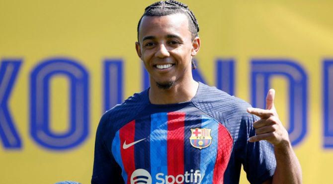 Le défenseur français Jules Koundé