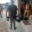 Man arrested with body bags