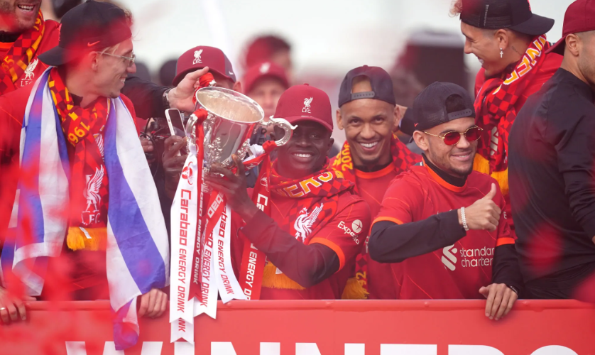 Sadio Mané a remporté la FA Cup avec Liverpool