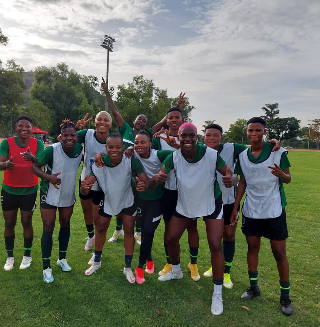Oshoala in camp as Super Falcons hold first AWCON training session