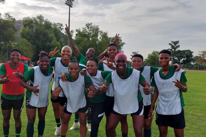 Oshoala in camp as Super Falcons hold first AWCON training session