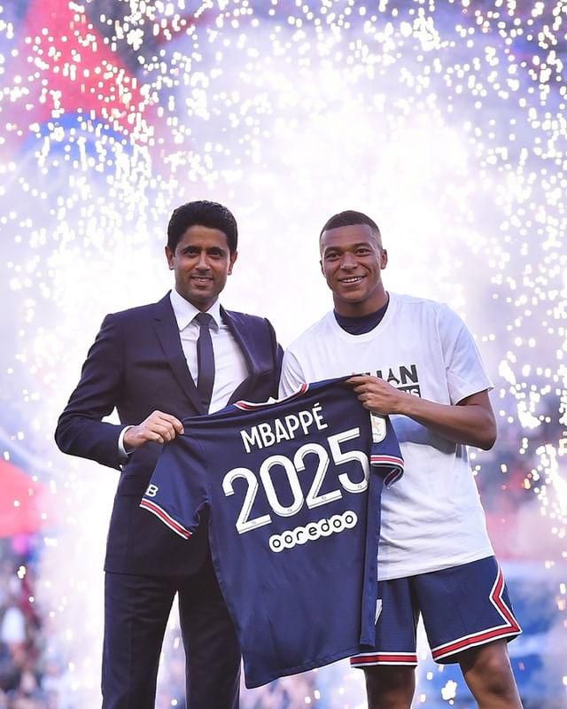 Reactions as Kylian Mbappe celebrates new PSG contract with hat-trick against Metz