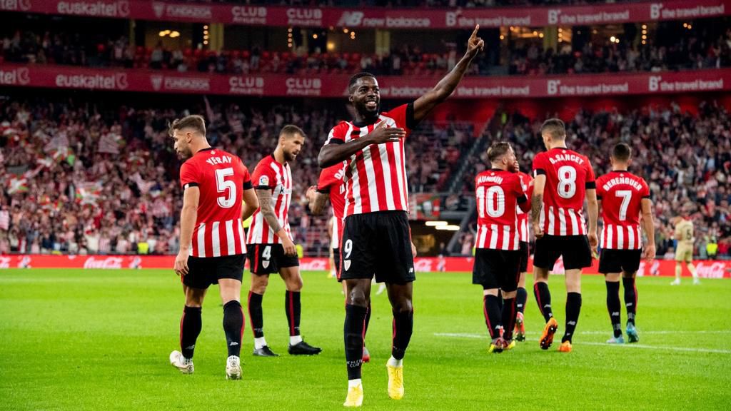 Inaki Williams opened the scoring at San Mames.