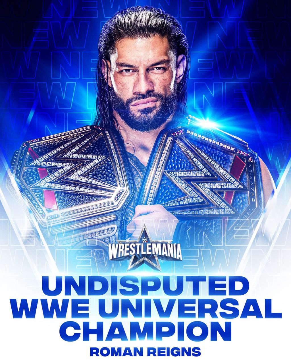 Roman Reigns Undisputed WWE Universal Champion