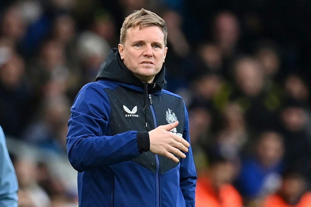 Newcastle manager Eddie Howe