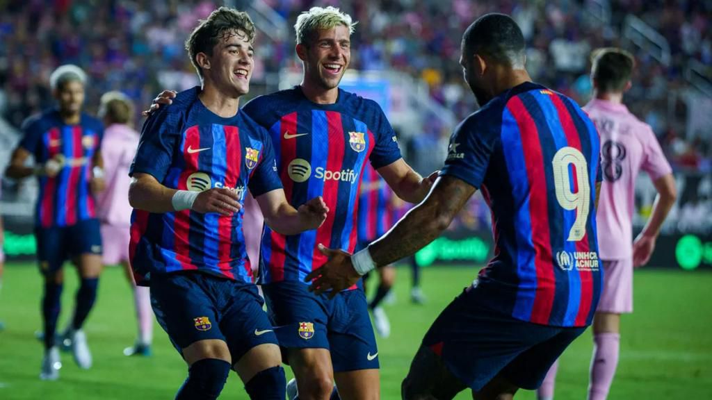 Watch Barcelona beat down Inter Miami 6-0 in pre-season fixture [Video]