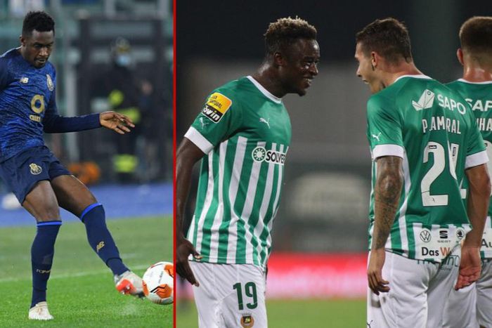 Zaidu Sanusi played for Porto in 3-1 defeat to Rio Ave