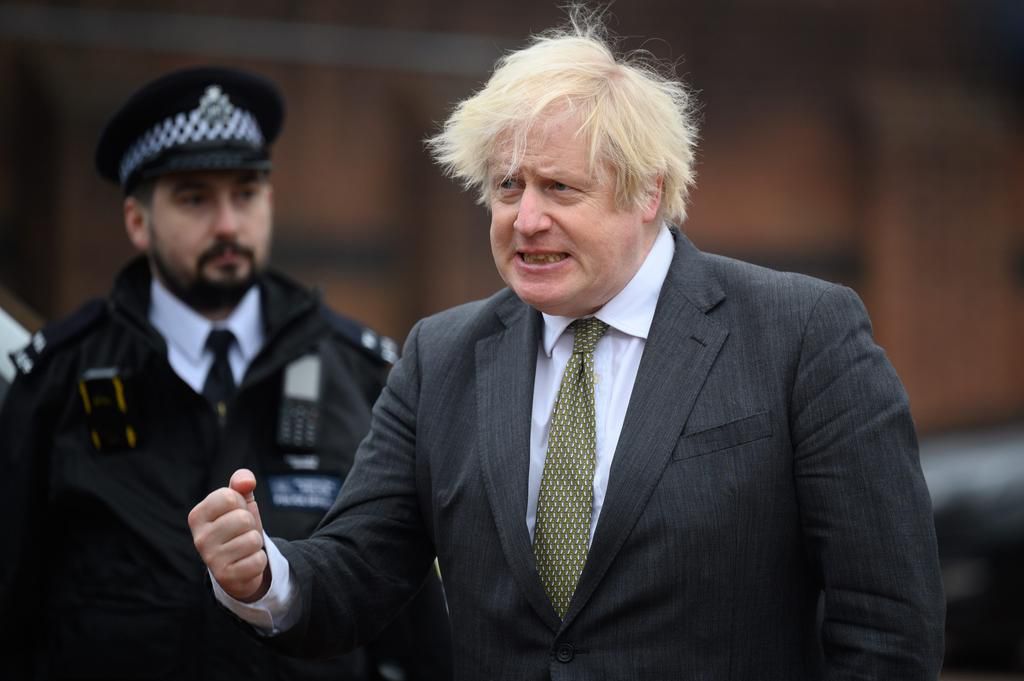 UK Prime Minister Boris Johnson.