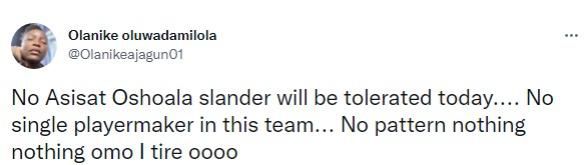 Social media reactions to Super Falcon's loss against Banyana Banyana