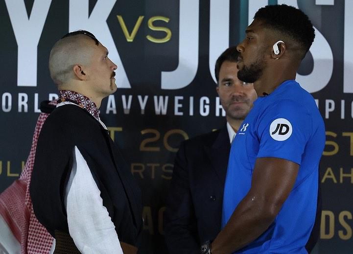 Time and where to watch Anthony Joshua against Oleksandr Usyk