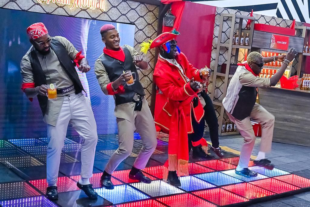 Too much fun in one night as cruise crew emergence winners of Captain Morgan BBN task