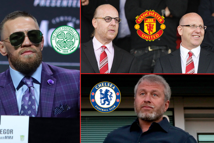 Conor McGregor confirms plans to buy either of Manchester United, Chelsea or Celtic Fc
