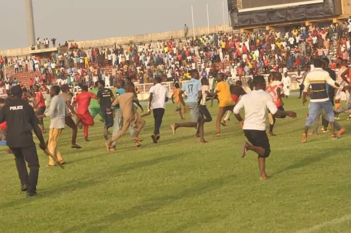 Kano Pillars stadium violence
