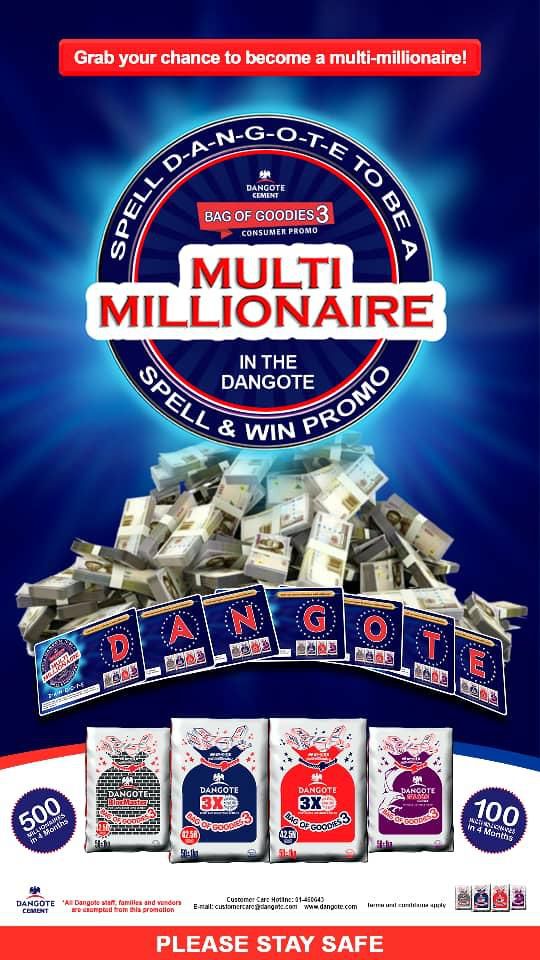 Dangote to create 25 millionaires monthly