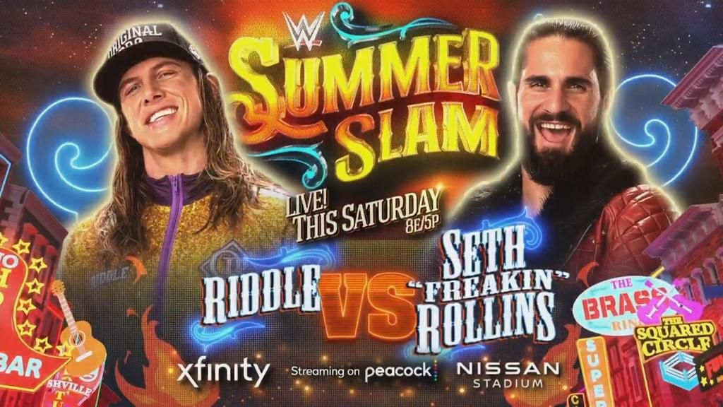 Matt Riddle vs Seth Rollins